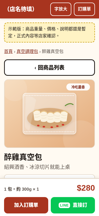 商品頁 P
